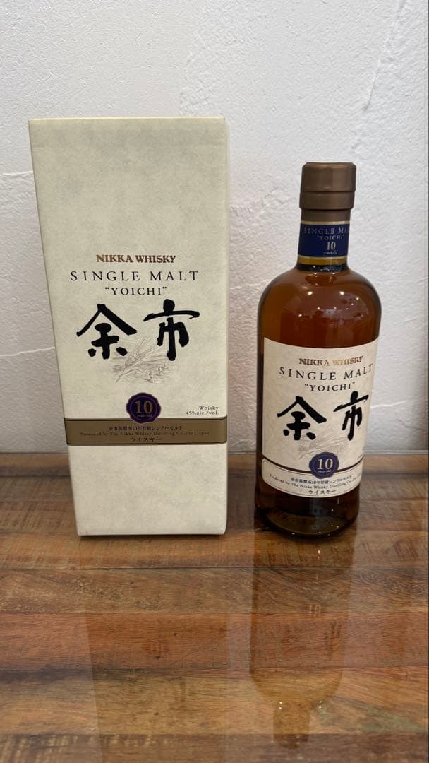 ニッカウイスキー シングルモルト 余市 10年 700ml