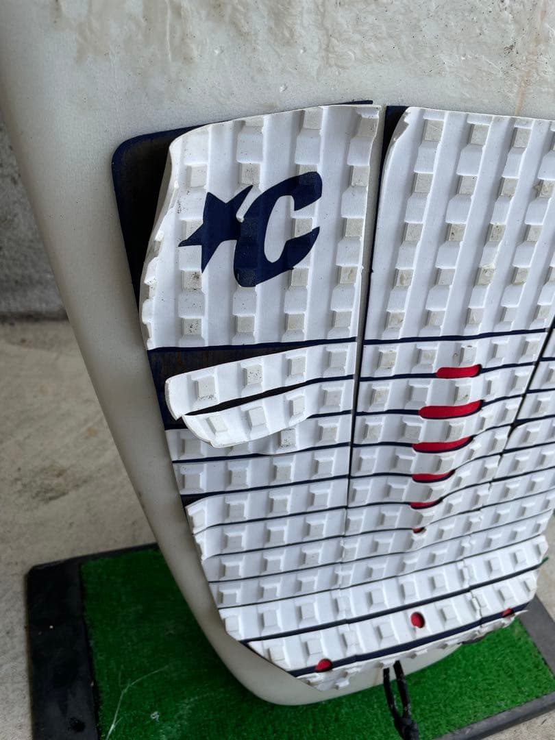 TOKORO ショートボード ホワイト　フィン付き　　値下げ中！