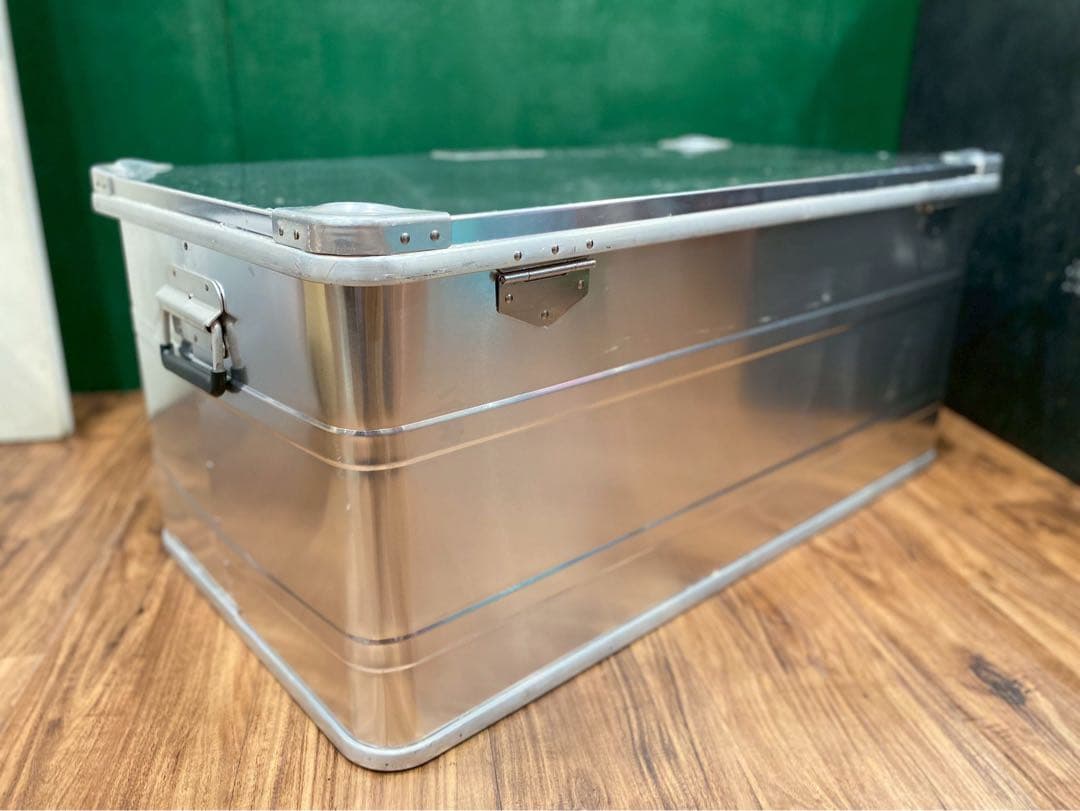 希少 廃盤品 Dulton ダルトン アルミコンテナ Ｌサイズ 旧型コンボイ