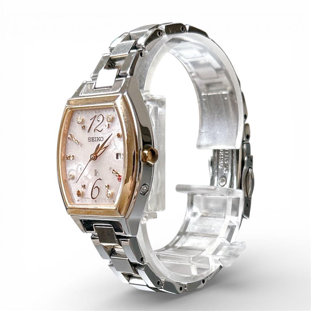 ❣️専用❣️箱付　セイコー ルキア LUKIA 電波ソーラー 限定　ピンクダイヤ