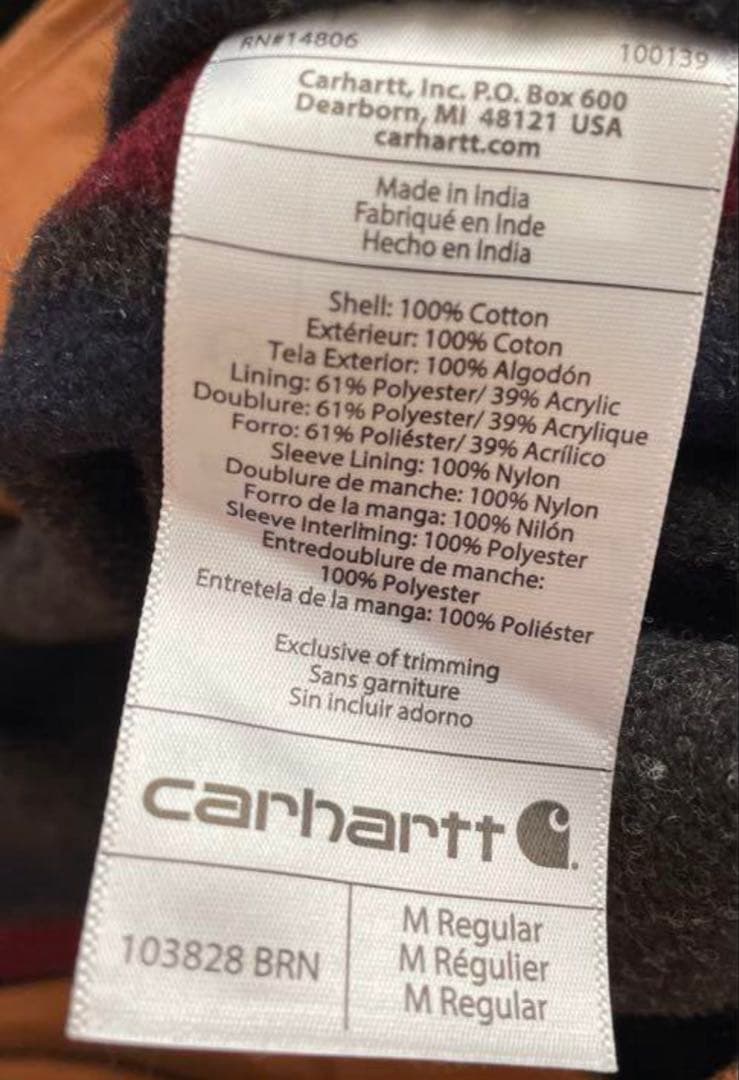 Carhartt デトロイトジャケット　Mサイズ