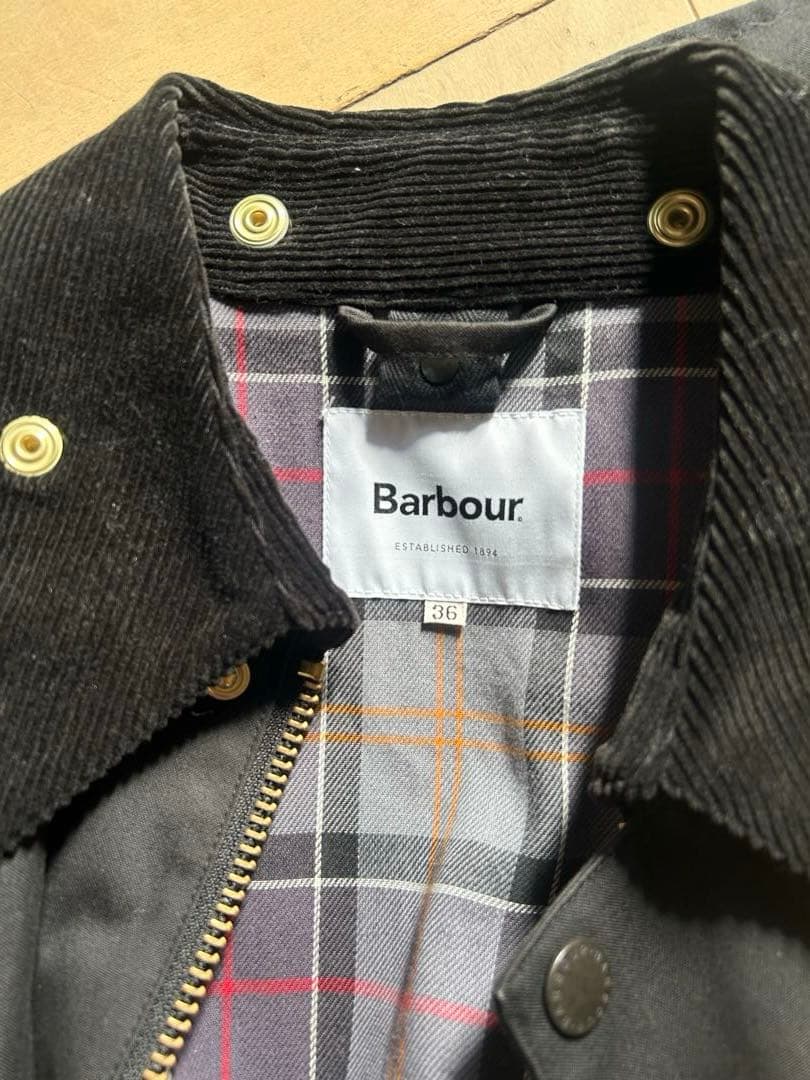 Barbour 別注 NEW BURGHLEY VENTILE ノンワンックス