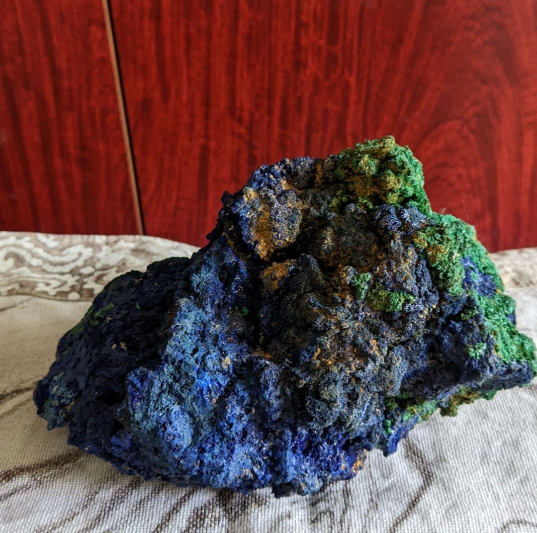 アジュライト マラカイト 付き 原石