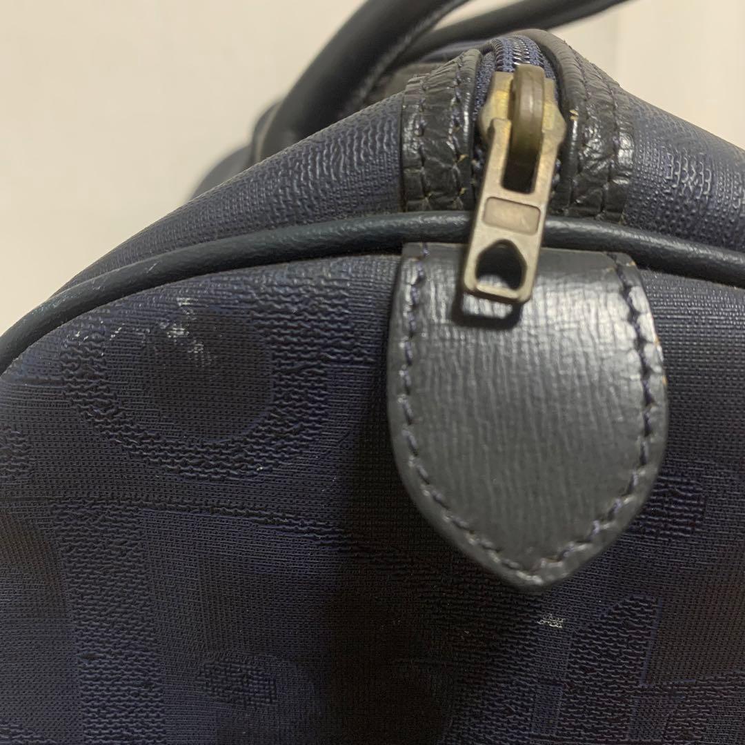 Christian Dior ロゴ　大容量 ボストン ヴィンテージ　トロッター