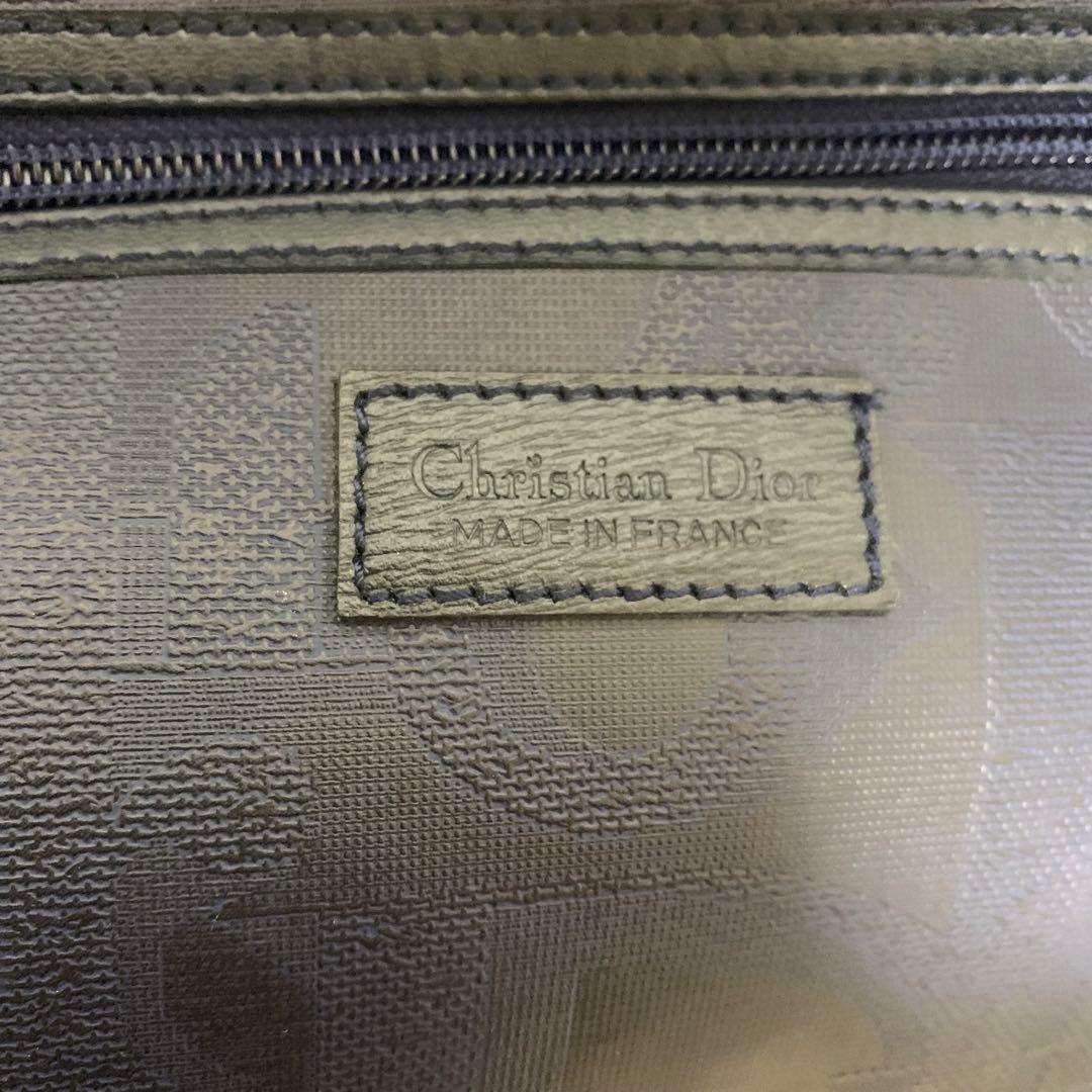 Christian Dior ロゴ　大容量 ボストン ヴィンテージ　トロッター