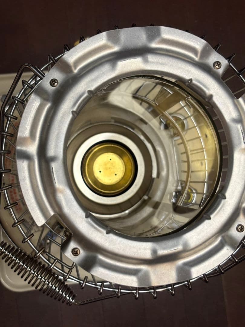 アラジンストーブ39型　ガラスチムニー　チムニーガード付　bf3905