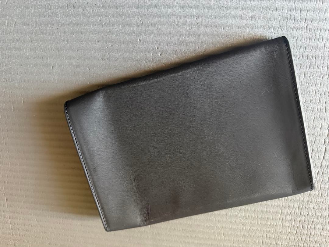 フェラーリ純正　黒 レザー マニュアルケース エンブレム付き