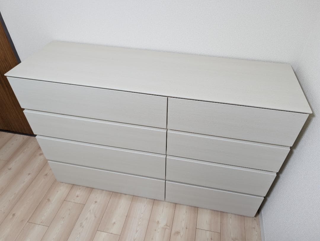 【3月上旬発送】ニトリ ローチェスト（140-4LC WW)（2025年購入）