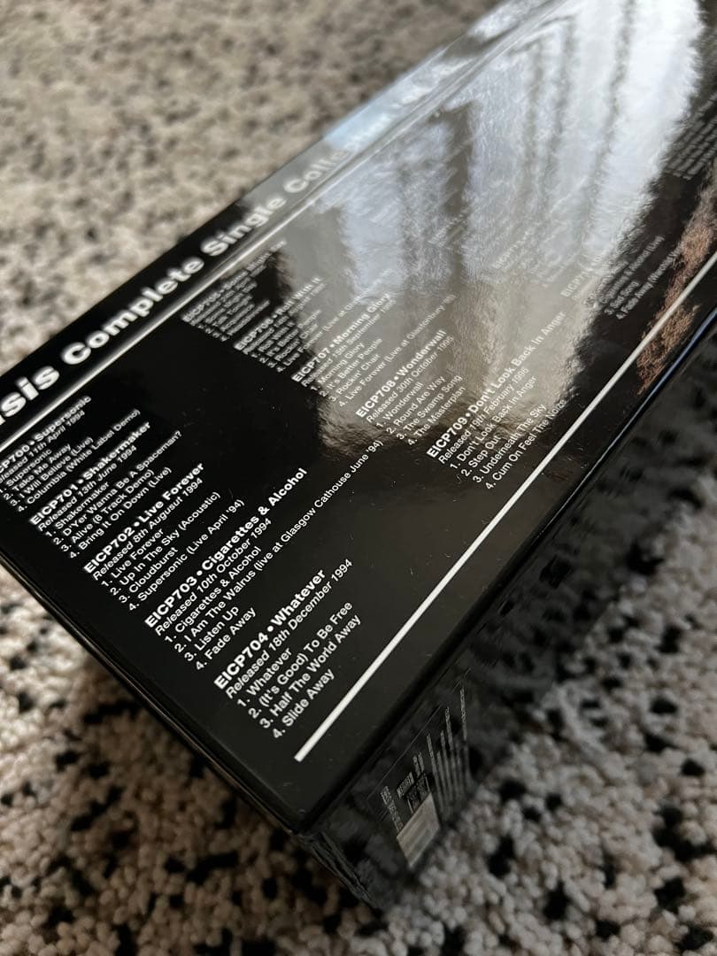 美品(Disk未開封) オアシス コンプリート シングル コレクション BOX