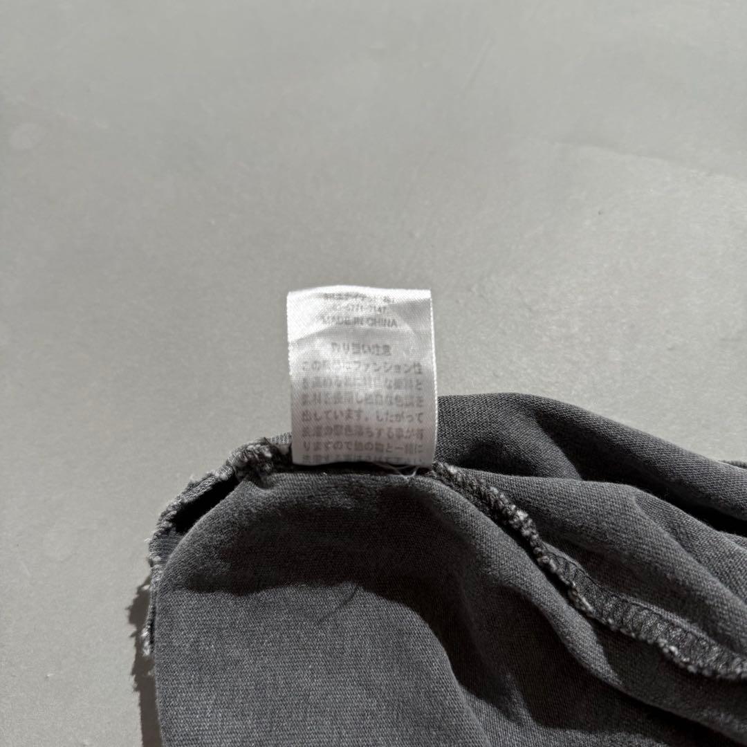 DANKE SCHON ボーンプリントデストロイノースリーブカットソー M