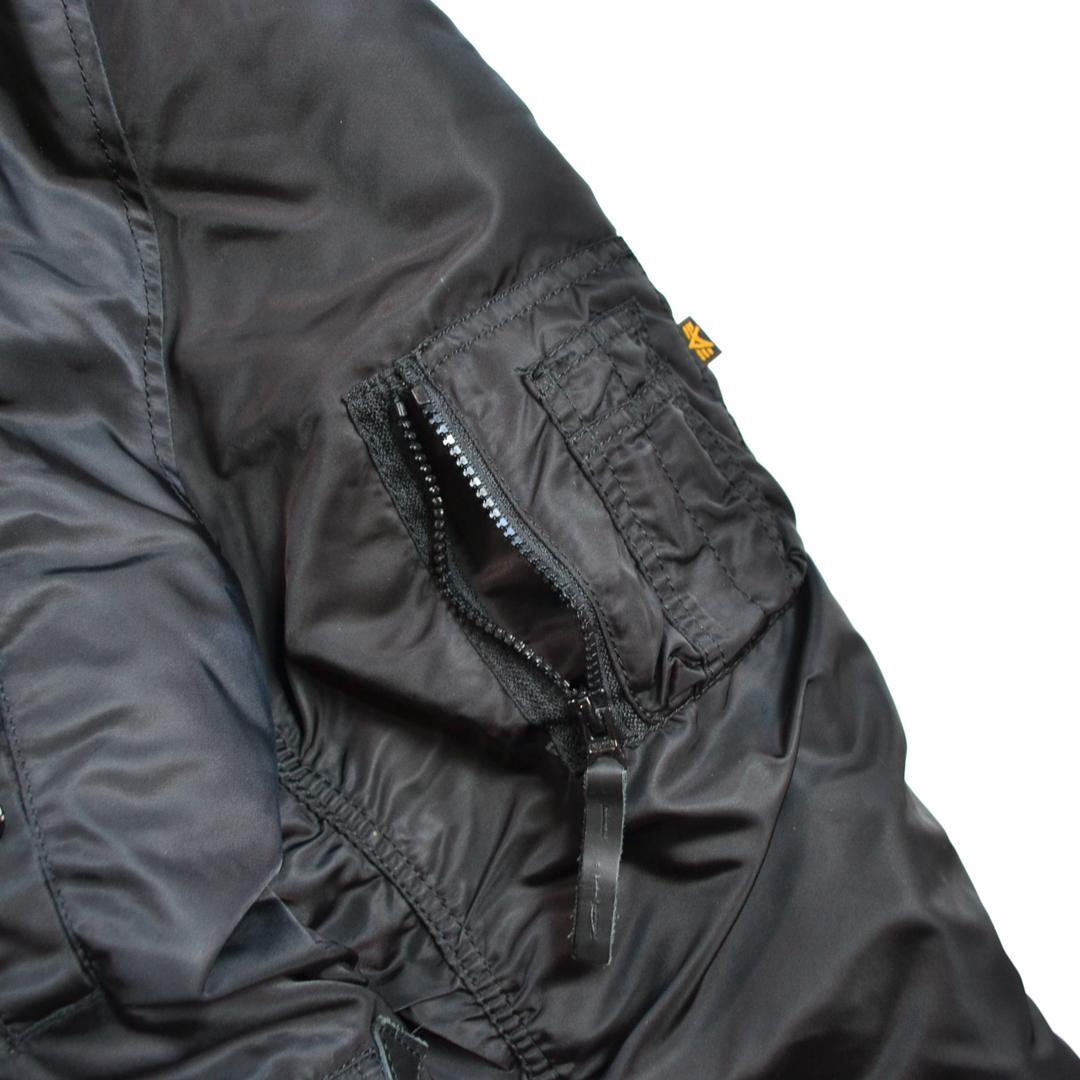 【極美品】ALPHA INDUSTRIESアルファ N-3BフライトジャケットL
