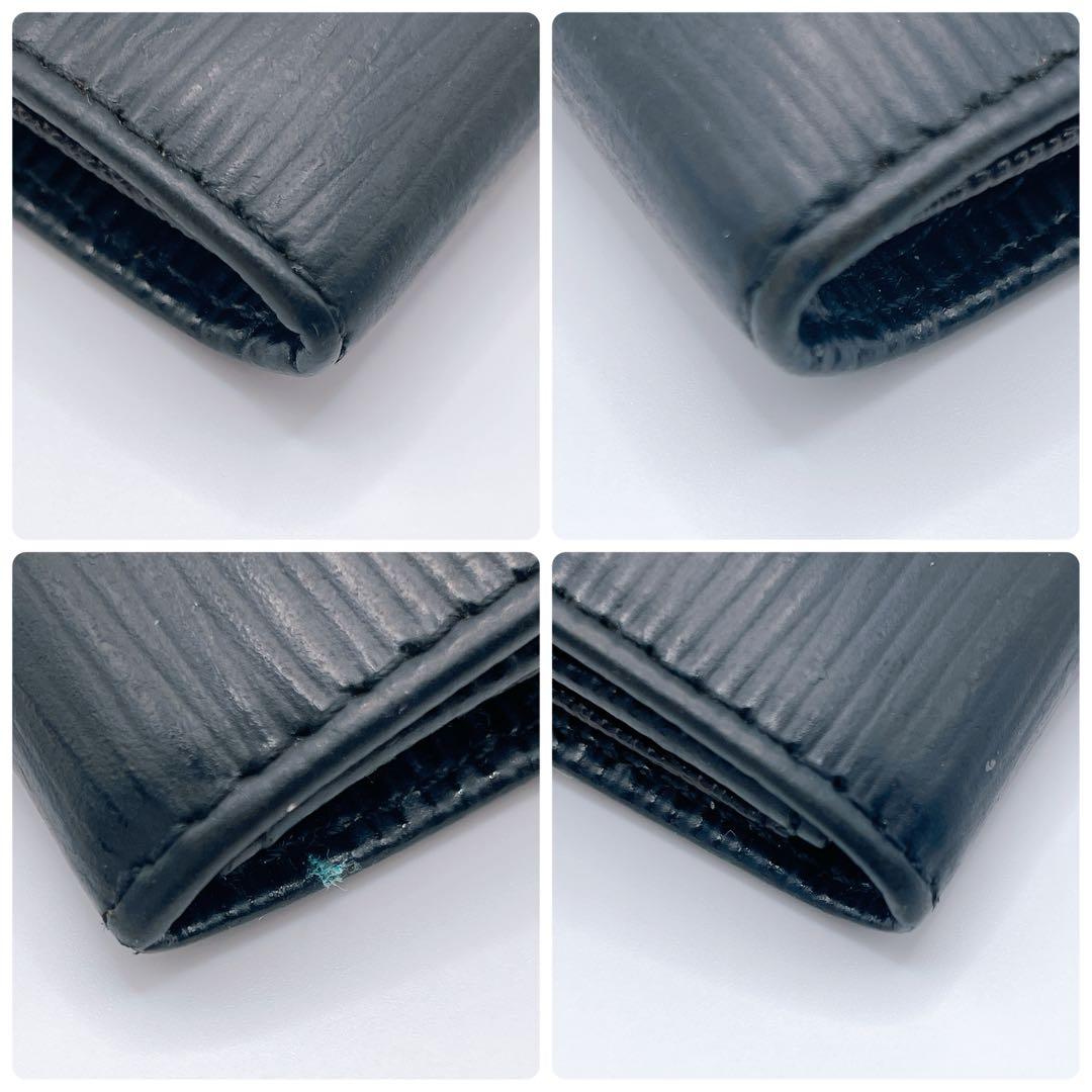 ルイヴィトン ポルトモネサンプール エピ　カードケース　ケース　黒