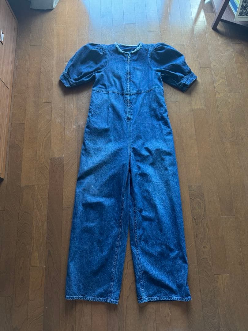 IENA ×アッパーハイツ パフスリーブオールインワン