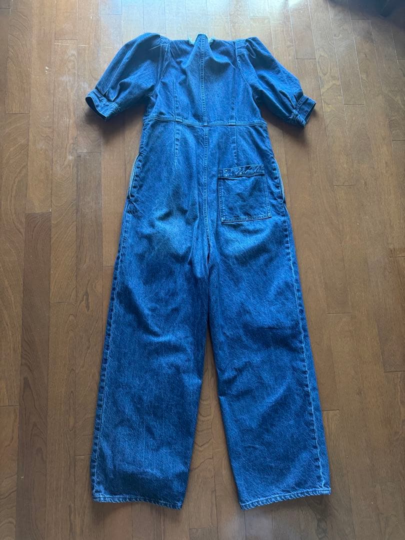 IENA ×アッパーハイツ パフスリーブオールインワン