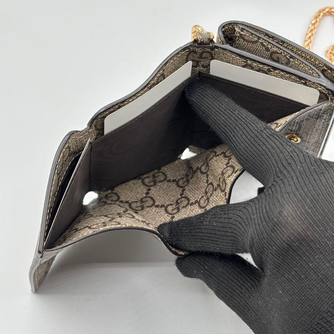 希少 新品に近い グッチ バレンシアガ ハッカープロジェクト チェーンウォレット