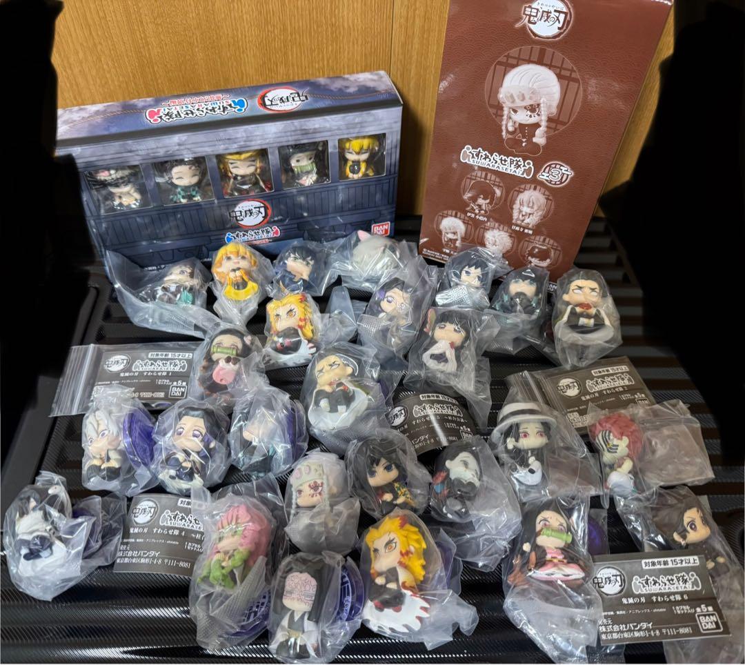 b*7様 ガチャガチャ 鬼滅の刃 すわらせ隊1〜6＆無限列車特別編 全35種 コ