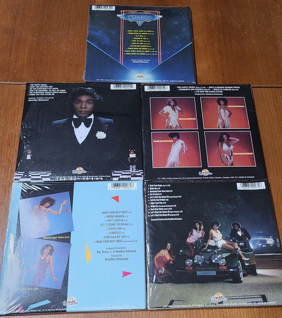 レア廃盤～ ボハノン BOHANNON 輸入盤CD 5枚セット