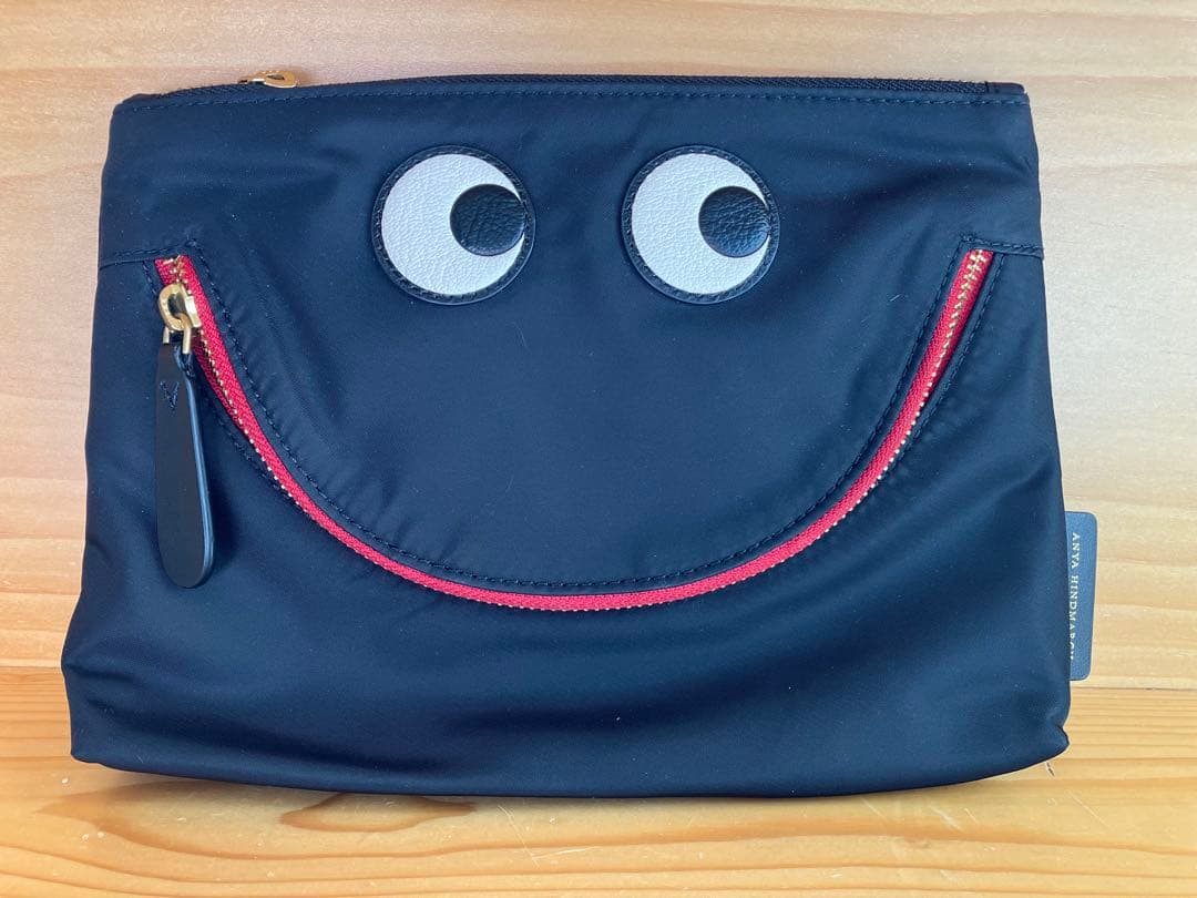 ANYA HINDMARCH アニヤハインドマーチ ハッピーアイズ ポーチ 美品