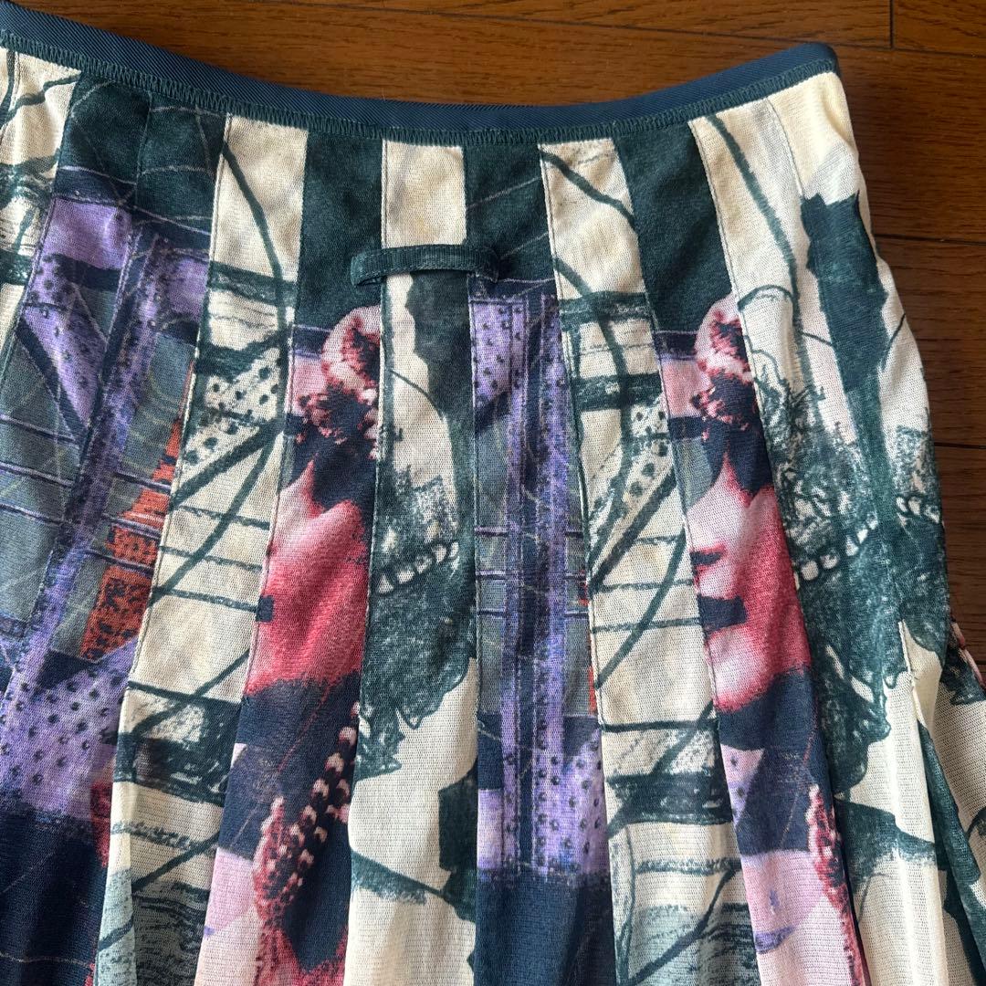 Jean Paul Gaultier ◎ パワーネット　巻きスカート