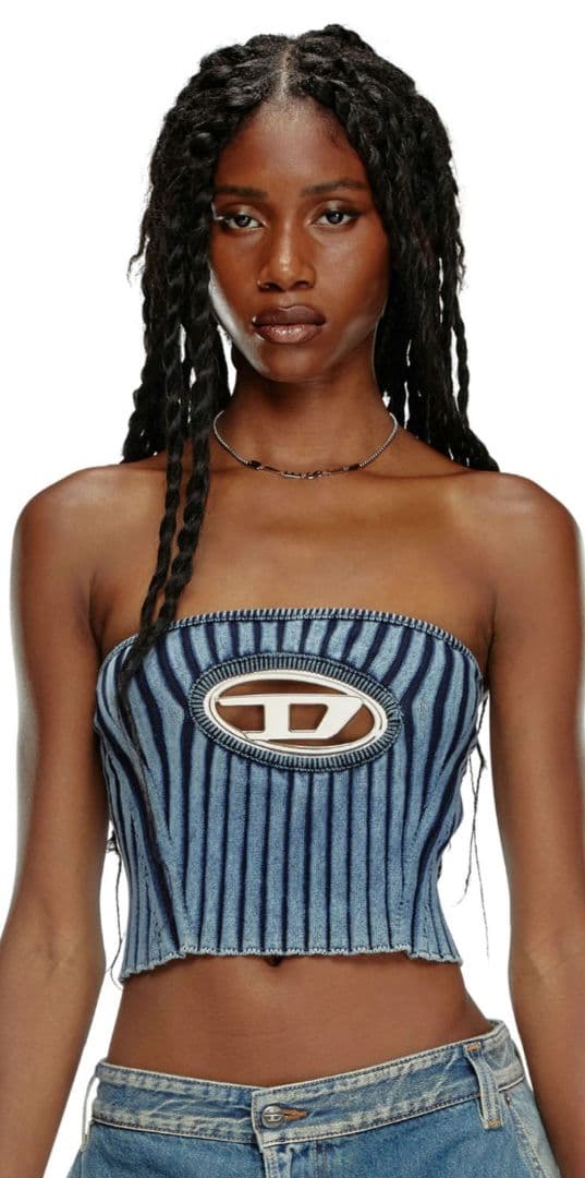 DIESEL M-Clarksville チューブトップ XS