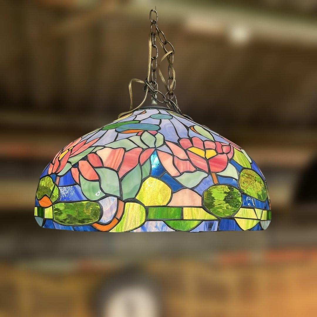 ティファニー調 ステンドグラス 照明 ペンダントライト