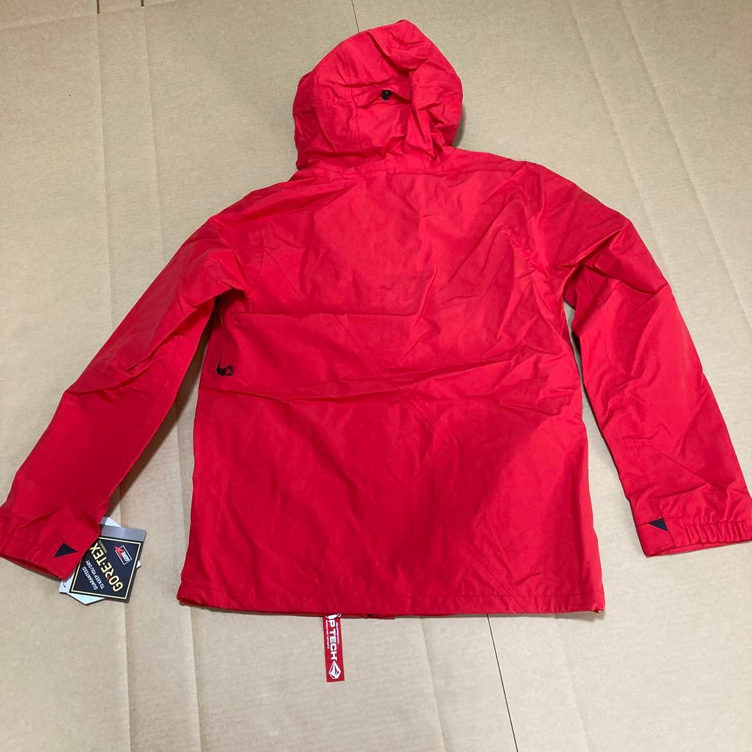 VOLCOM メンズ L GOER TEX JK RED XL ゴアテックス