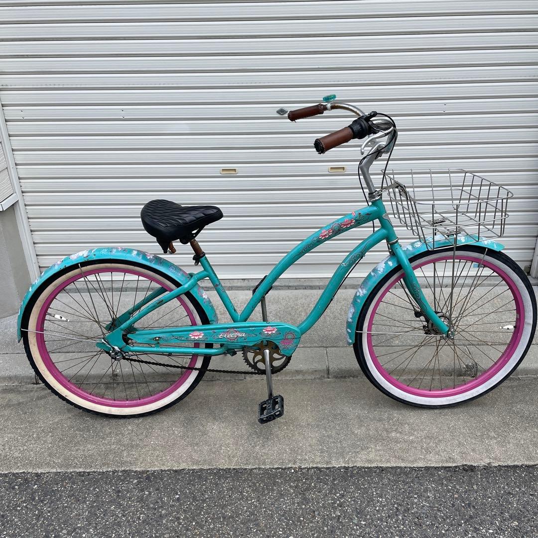 エレクトラ　ビーチクルーザー　蓮の花