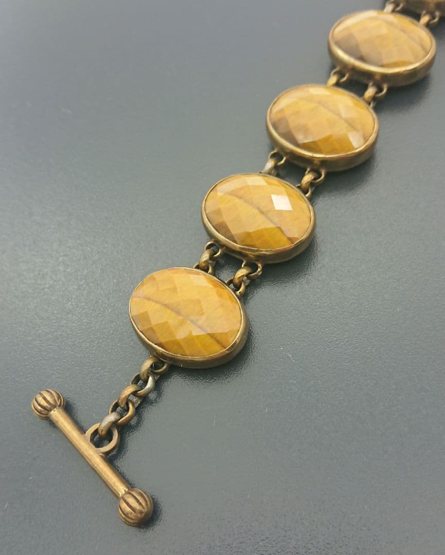 最終金額 スティーブンデュエック タイガーアイ ブレスレット