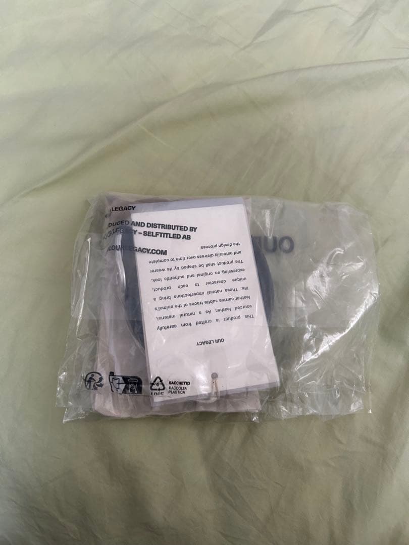 ourlagacy 2cm ベルト 100 ブラック レザー