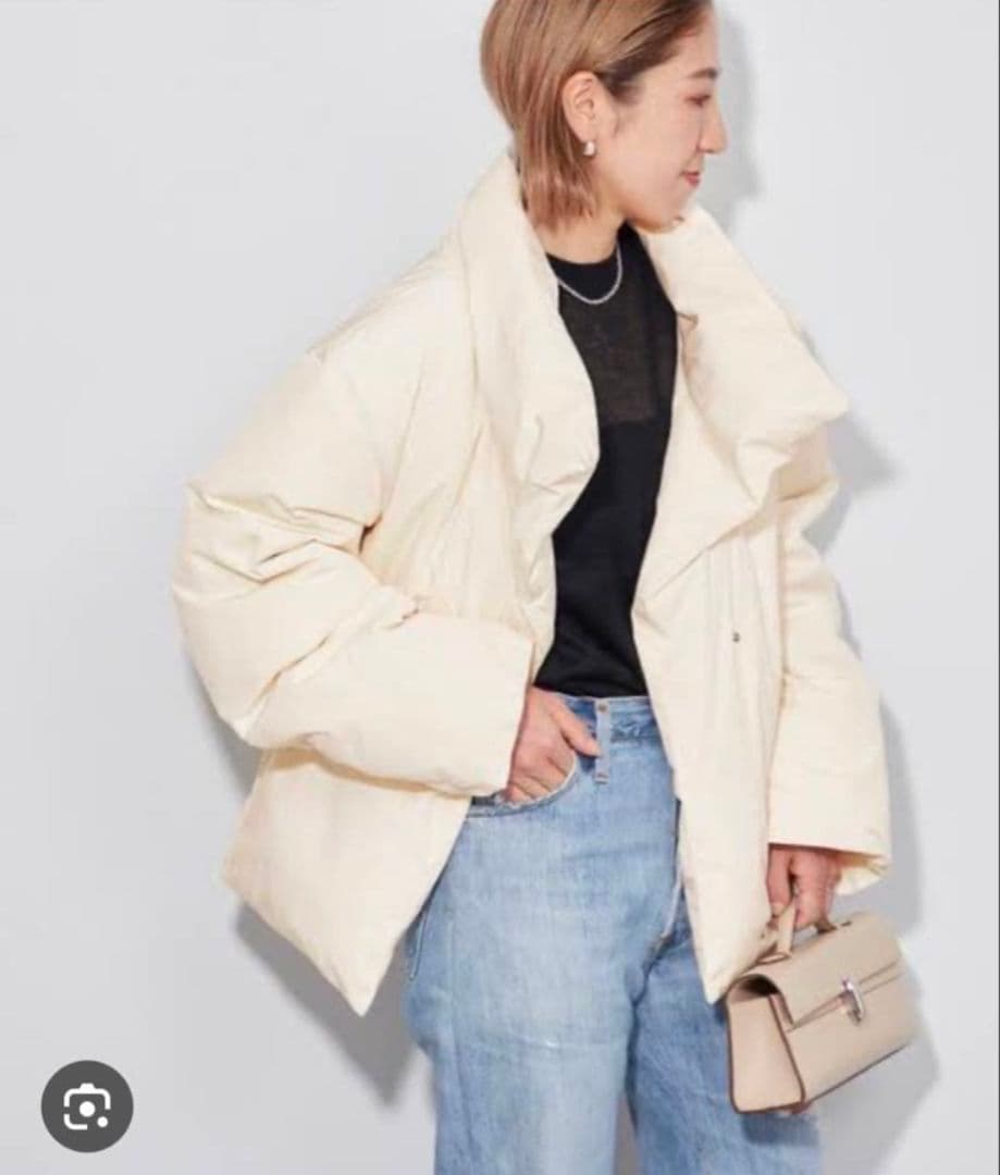 e*o様 23aw R'IAM-Plage ショートダウン オフホワイト