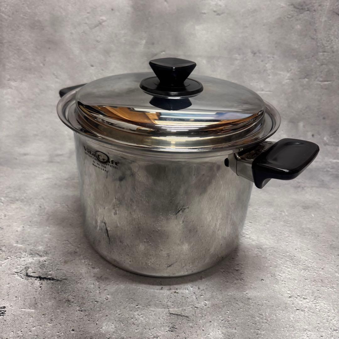 VitaCraft　ビタクラフト 両手鍋　深型　No.7026 3点セット