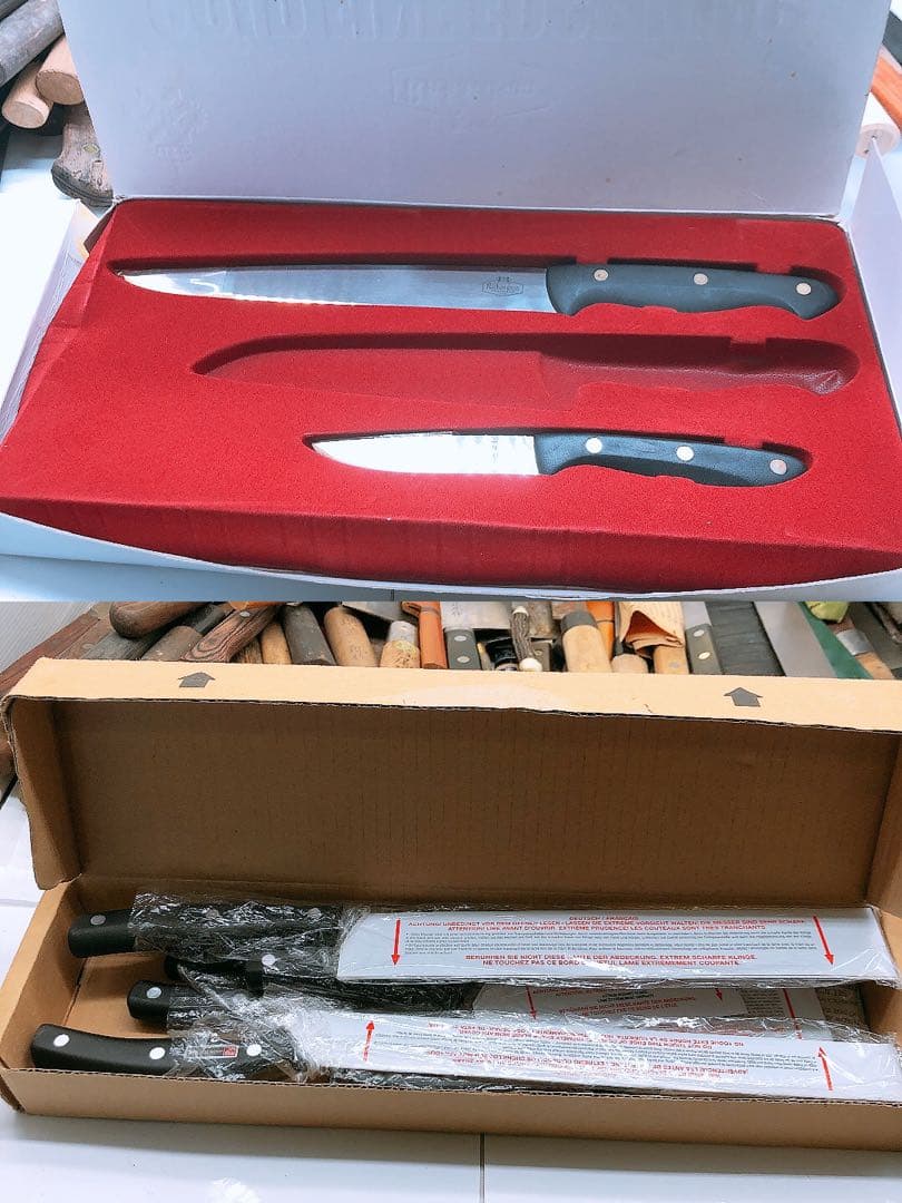 ナ*ム様 包丁 60点以上 大量まとめ売り 和包丁 洋包丁 在銘あり 混在 中古