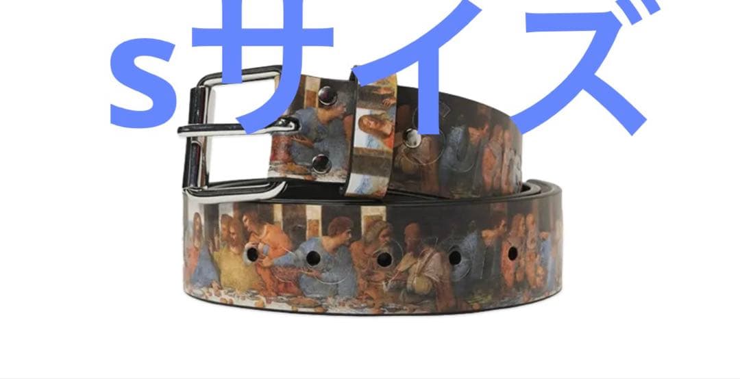 Supreme Last Supper Leather Belt Sサイズ