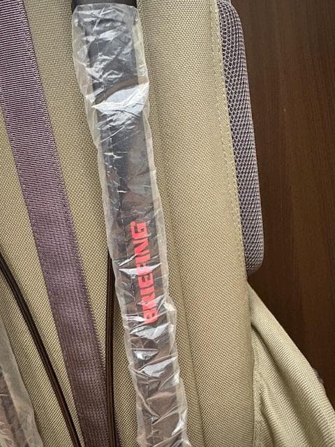 新品 ブリーフィング BRG231D07 CR-4 キャディバッグ カーキ