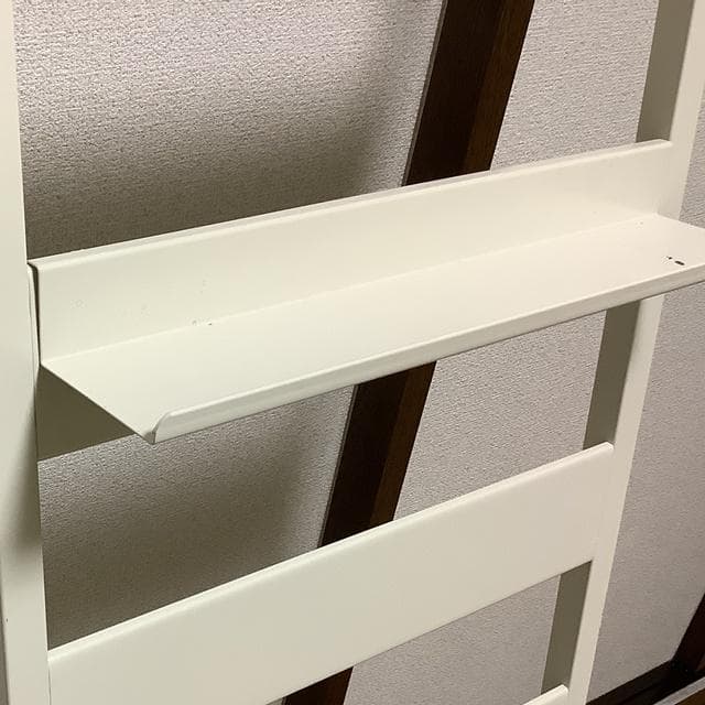 突っ張りパーテーション　壁面シェルフ　ラック 幅46cm