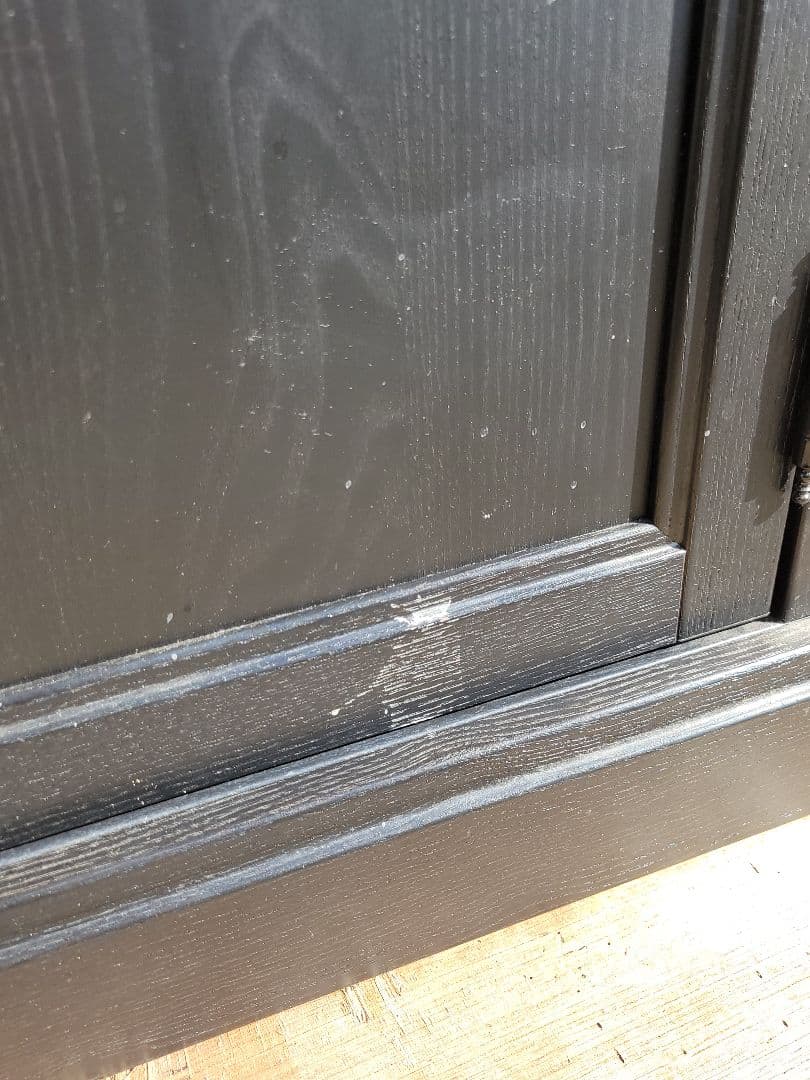 やっほーIKEA イケア ガラスキャビネット スリム コレクションケース