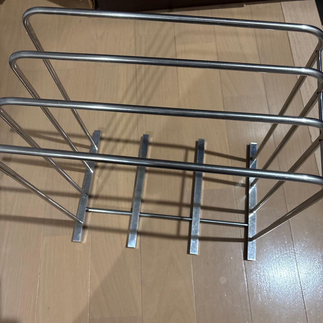 ステンレスまな板立て