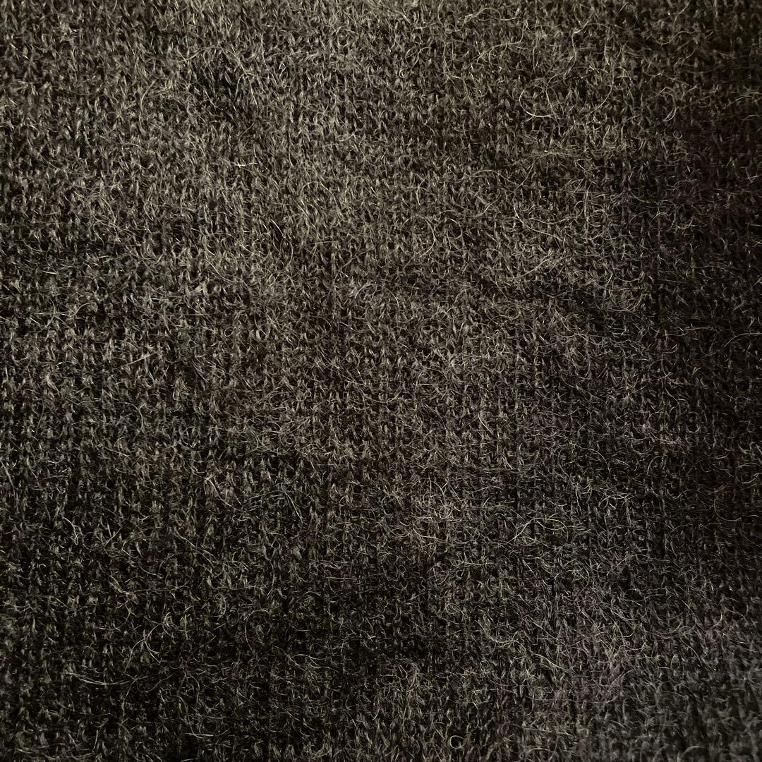 BOTTEGA VENETA 長袖レイヤードニット グレー✖️ネイビー S