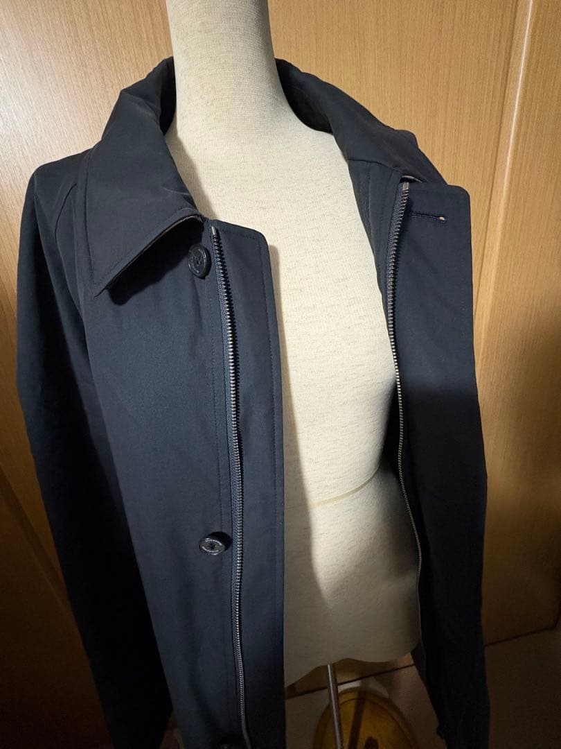 バーバリー　コート　黒　Lサイズ　ダウンライナー付き　超美品　クリーニング済