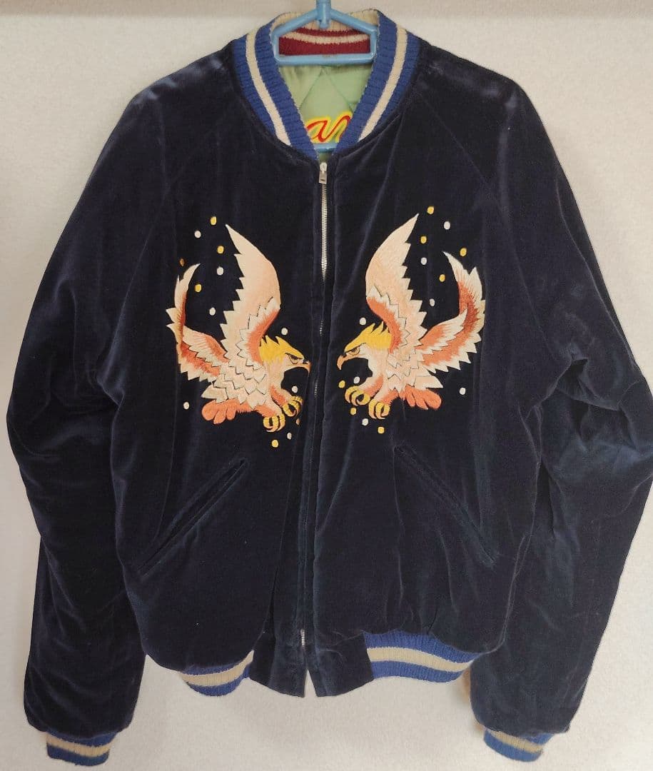 東洋エンタープライズ　500着限定スカジャン　別珍リバーシブル 　Mサイズ