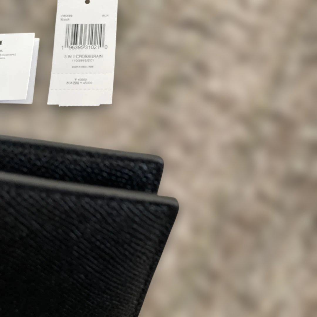 新品未使用　49500円 COACH 二つ折り