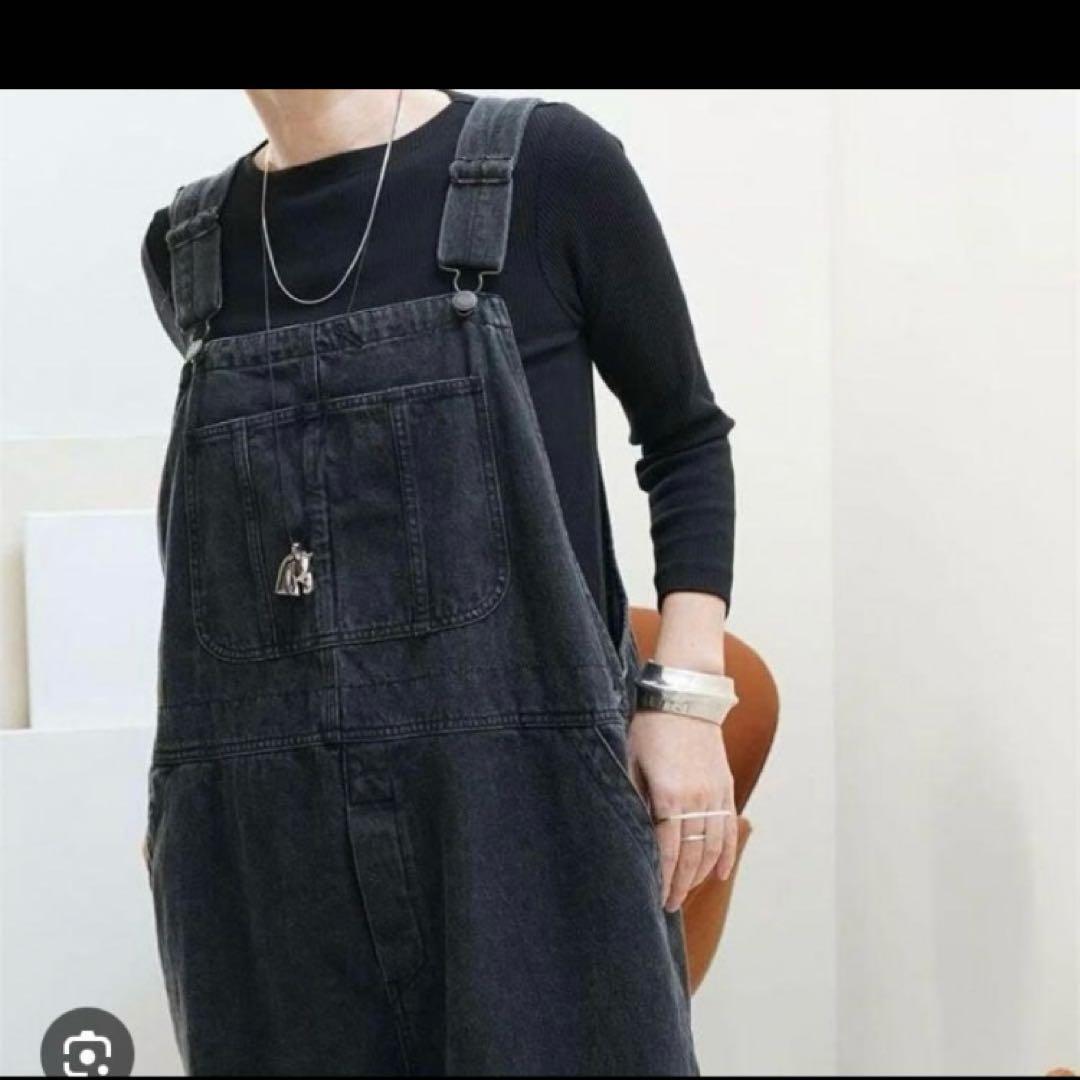 ARGUE OVERSIZED LADY OVERALL ブラック新品