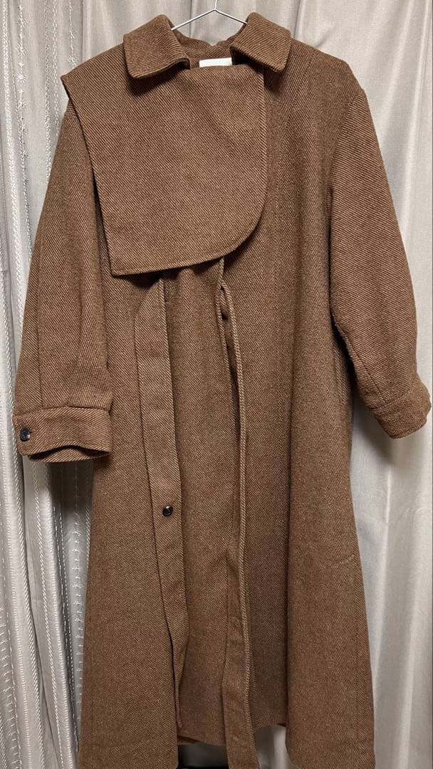 Eaphi エフィ gunpatch waist mark long coat