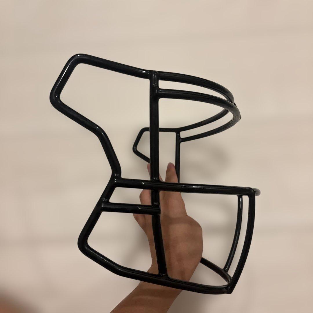 m*i様 アメリカンフットボール ブラックフェイスマスク