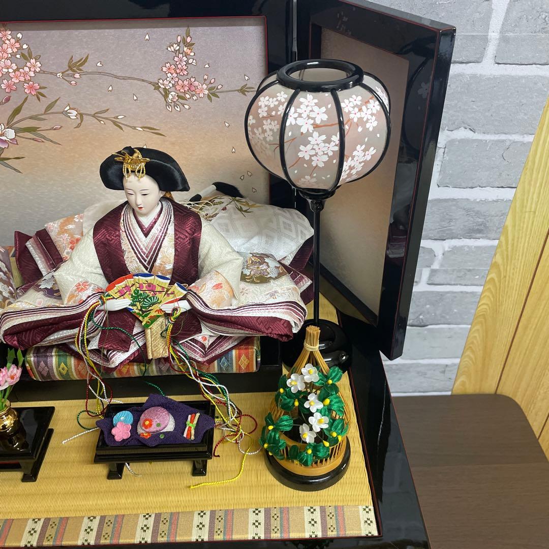 雛人形 収納飾り 美品