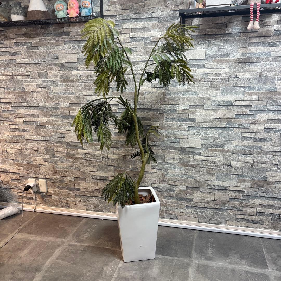 【定価4万】大型 フェイクグリーン 150cm 人工観葉植物 鉢付き 美品