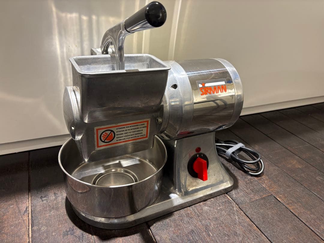 【Sirman】電動チーズグレーター(チーズおろし器) GFシリーズ