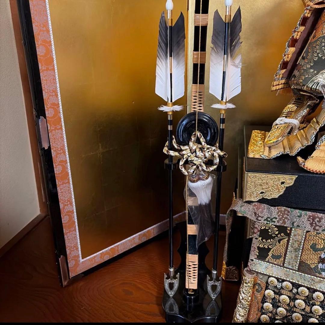 【極上品】御京鎧 五月人形 正絹縅 本金箔押 伝統工芸士 葵楓作 フルセット