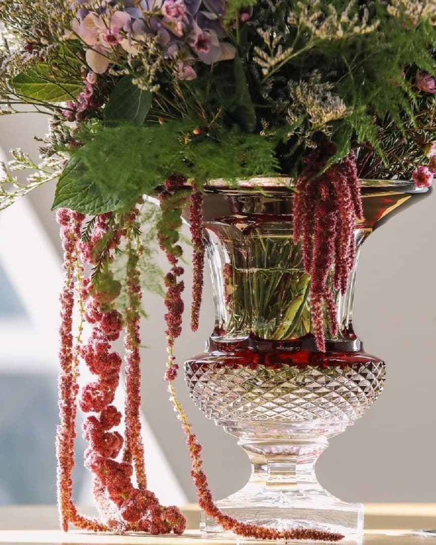 エルメス サンルイ ベース 花瓶 Saint Louis VERSAILLES