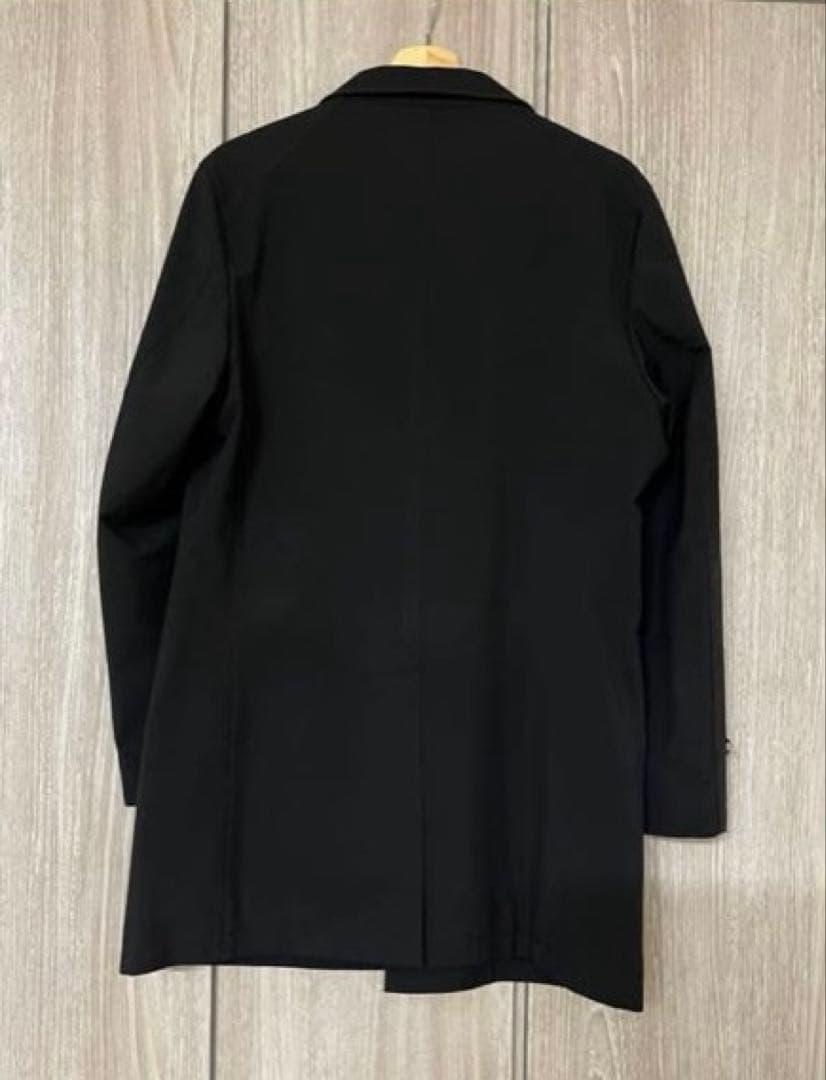 バーバリーブラックレーベル　ジャケット　トレンチコート チェック裏地　M 黒